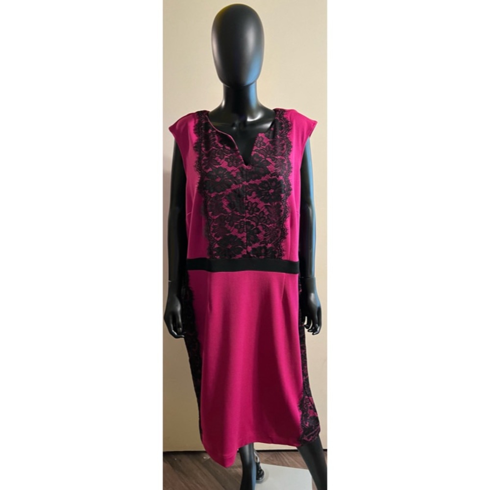 Danny & Nicole Hot Pink Dress